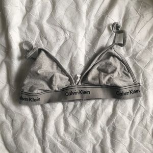 Grey Calvin Klein bra/bralette